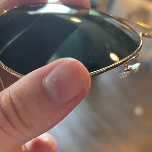 Ray Ban polarized classic aviators